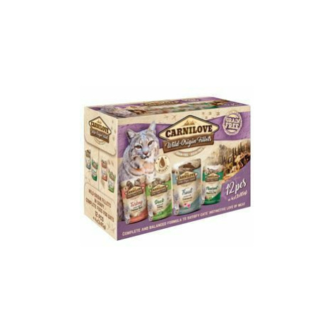 Carnilove CAT vrecko MULTIPACK 12x85g