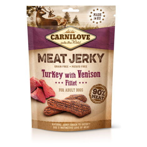 Carnilove Meat Jerky 100g - Turkey/Venison