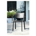 Čierna plastová záhradná stolička Metaline – Keter