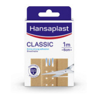 Hansaplast CLASSIC náplasť textilná 6 cm x 1 m 1 ks