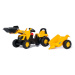 Šlapací traktor JCB s lyžicou a prívesom Rolly Toys 023837