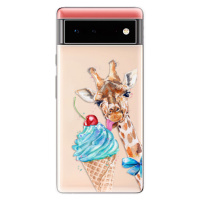 Odolné silikónové puzdro iSaprio - Love Ice-Cream - Google Pixel 6 5G