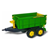 Rollytoys Vlečka za traktor John Deere vyklápacia zelená