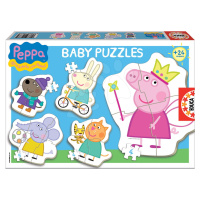 Puzzle pre najmenších Baby 5 Disney Peppa Pig Educa od 24 mes