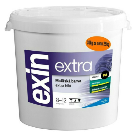 Maľba interiérová Stachema Exin Extra biela 25+5 kg Lignofix