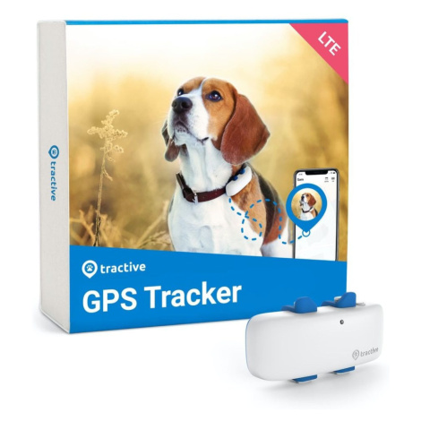 Tractive GPS DOG 4 - GPS sledovanie polohy a aktivity pre psov - Bílá