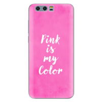Odolné silikónové puzdro iSaprio - Pink is my color - Huawei Honor 9