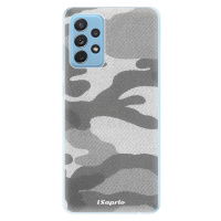 Odolné silikónové puzdro iSaprio - Gray Camuflage 02 - Samsung Galaxy A72