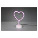 Sconto Stolná LED lampa HEART biela
