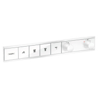 Hansgrohe RainSelect, batéria pod omietku na 4 spotrebiče, matná biela, HAN-15382700