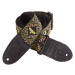 PRS Jacquard Hootenanny Guitar Strap, Yellow & Black Birds