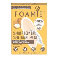 FOAMIE Kiss me Argan Shower Body Bar, Hydratačná sprchová starostlivosť 80 g