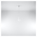 Biele závesné svietidlo ø 5 cm Rene – Nice Lamps