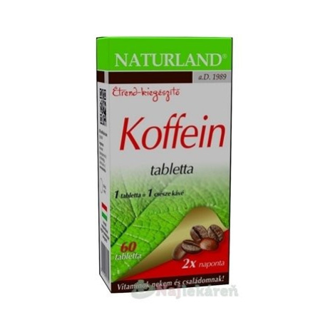 NATURLAND KOFEÍN, 60 tbl