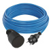 EMOS P01410W WEATHERPROOF PREDLZOVACI KABEL 10 M/1 ZASUVKA/CIERNY/SILIKON/230 V/1,5 MM2