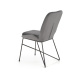 HALMAR K454 jedálenská stolička sivá / čierna
