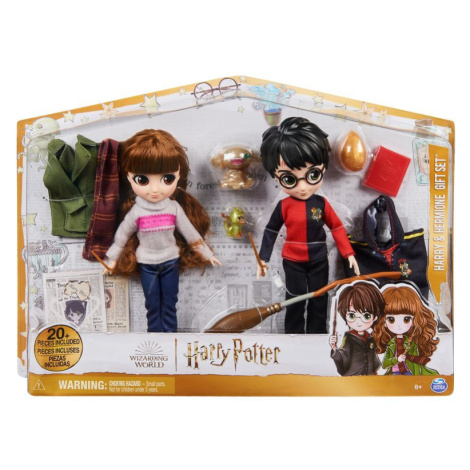 Harry Potter dvojbalenie figúrky Harry a Hermiona 20 cm