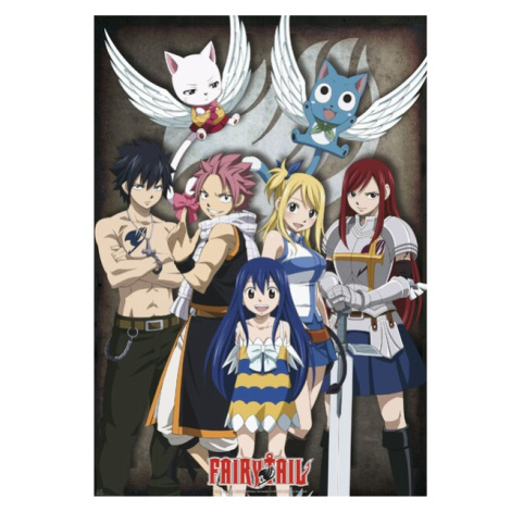 Plagát Fairy Tail - Group (23)