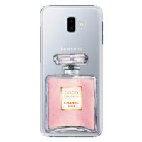 Plastové puzdro iSaprio - Chanel Rose - Samsung Galaxy J6+