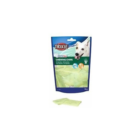 Trixie Denta Fun Spirulina Chewing Chips, 50 g