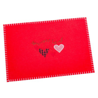 Látkové prestieranie 30x40 cm Christmas Heart – Casa Selección