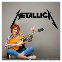 Drevený obraz - Logo METALLICA