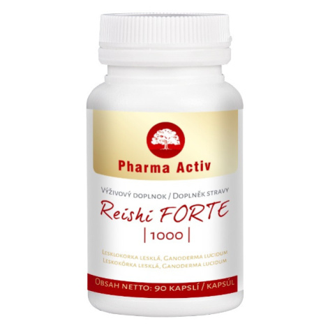 PHARMA ACTIV Reishi forte 1000 90 kapsúl