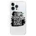 Odolné silikónové puzdro iSaprio - Start Doing - black - iPhone 15 Pro Max
