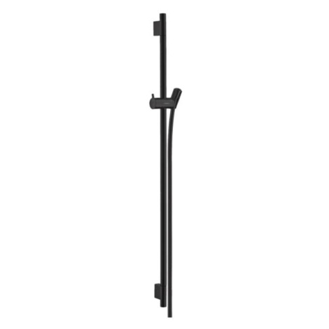 Sprchová tyč Hansgrohe Unica S so sprchovou hadicou matná čierna 28631670