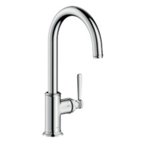 Drezová batéria Hansgrohe Axor Montreux s otočným ramienkom vzhľad nerezu 16580800