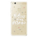 Odolné silikónové puzdro iSaprio - Follow Your Dreams - white - Huawei P10 Lite