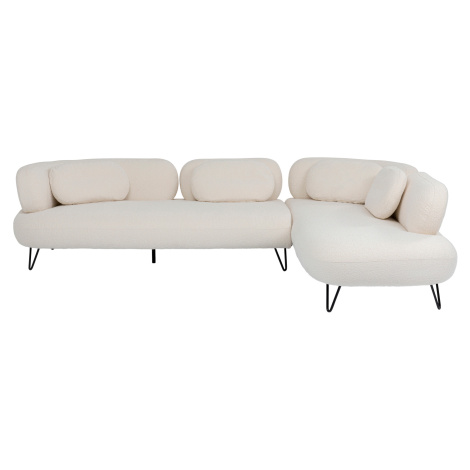 Peppo rohová sedačka biela Kare Design