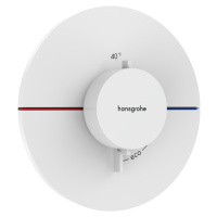 Hansgrohe ShowerSelect Comfort S, termostat pod omietku, biela matná, HAN-15559700