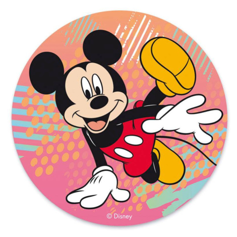 Jedlý papier myšiak Mickey break dance 20 cm - Dekora