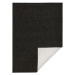 Kusový koberec Twin-Wendeteppiche 103096 schwarz creme – na ven i na doma - 160x230 cm NORTHRUGS