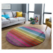 Ručně tkaný kusový koberec Illusion Candy Multi kruh - 160x160 (průměr) kruh cm Flair Rugs kober