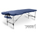 Skladací masážny stôl TANDEM Basic ALU-2 Farba: modrá