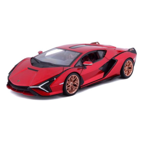 Bburago 1:24 Plus Lamorghini Sian FKP37 - Red