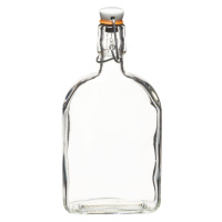 Fľaša s keramickou zátkou Kitchen Craft Gin Home Made, 500 ml