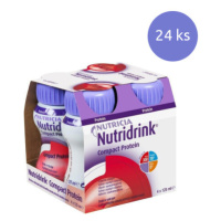 NUTRIDRINK Compact protein s príchuťou lesné ovocie 24 x 125 ml