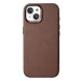 Woodcessories kryt Bio Leather Case MagSafe pre iPhone 15 Plus - Brown