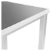 DEOKORK Hliníkový stôl VERMONT 160/254 cm (biela)