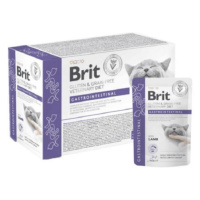 Brit VD Gluten & Grain-Free Cat Pouch Fillets in Gravy Gastrointestinal kapsičky pre mačky 12x85