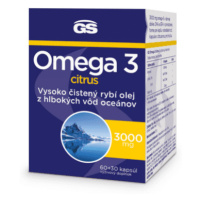 GS Omega 3 citrus 60 + 30 kapsúl