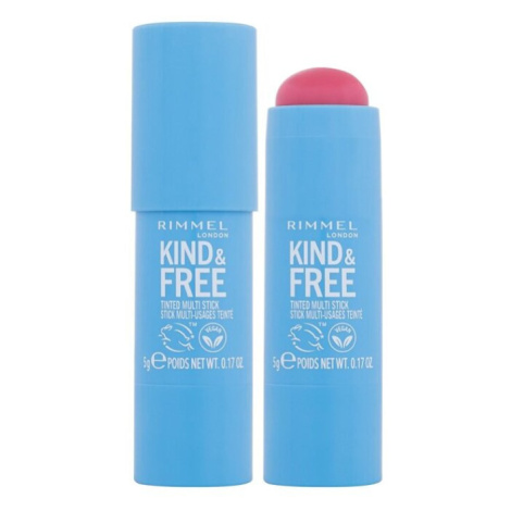 RIMMEL LONDON Kind & Free Tvárenka Tinted Multi 003 Pink Heat 5 g