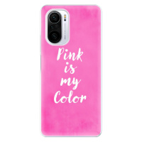 Odolné silikónové puzdro iSaprio - Pink is my color - Xiaomi Poco F3