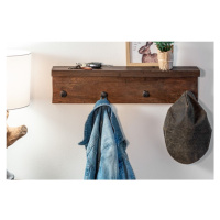 Estila Vidiecky štýlový vešiak Hemingway z recyklovaného dreva 60cm