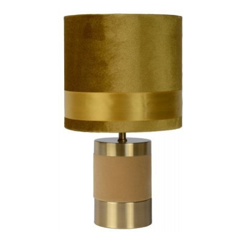 LUCIDE FRIZZLE Table lamp E14/40W H32cm Ochre stolní lampa (Fulgur)