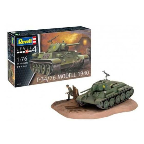 Plastic ModelKit tank 03294 - T-34/76 Modell 1940 (1:76)