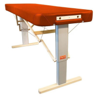 Prenosný elektrický masážny stôl Clap Tzu Linea Wellness Farba: PU - azúrová (azure), Rozmery: 1